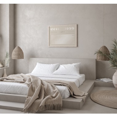 Mondkalender 2027 Poster Beige // ShellyCreates