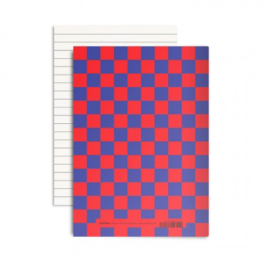 redfries checkered mars – Notizheft DIN A5, 2 Stück
