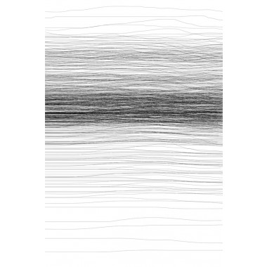 nahili ARTPRINT/POSTER "change" DIN A3 Linien - Grafik in Schwarz-Weiß