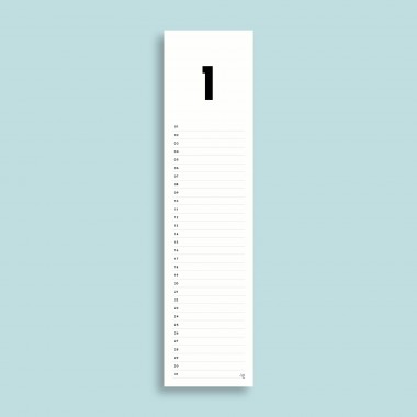 Geburtstagskalender Nr. 05 / immerwährend / frau rippe
