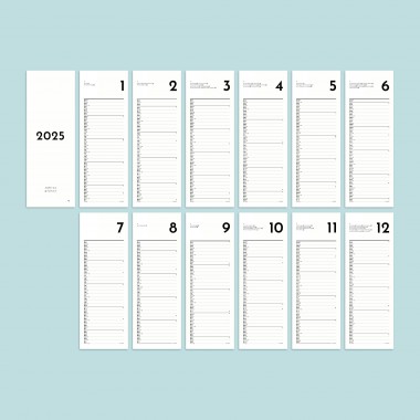 Jahresplaner Nr. 05 / 1 Spalte / ½ A3 / ab sofort / frau rippe