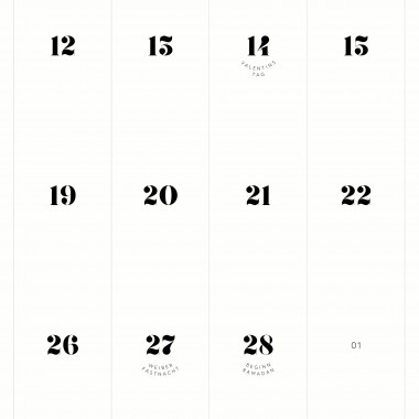A3 Monatskalender Nr. 06 / ab sofort / frau rippe