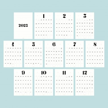 A3 Monatskalender Nr. 06 / ab sofort / frau rippe