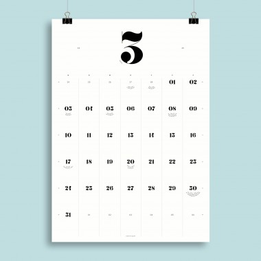 A3 Monatskalender Nr. 06 / ab sofort / frau rippe