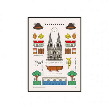 redfries regensburg – Kunstdruck DIN B2