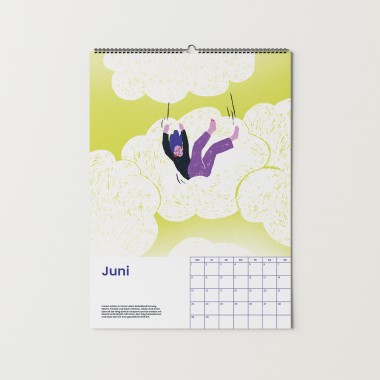 Girls in Motion Kalender 2026 - DIN A4 - 365 Tagen voller Gleichberechtigung, Female Empowerment & Vielfalt