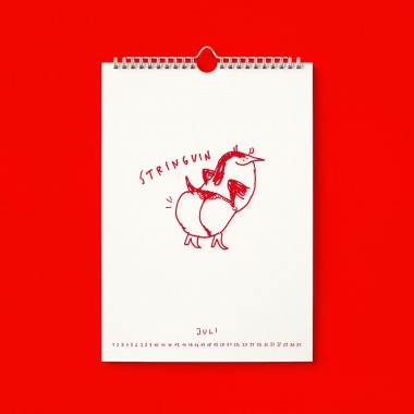 "Ich glaub ich Spinnguin! Schon 2026?!" Kalender by Gianluca Scigliano