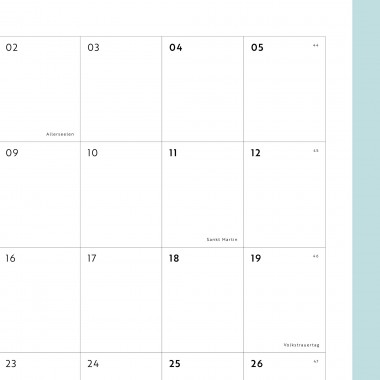 A3 Monatskalender Nr. 07 / ab sofort / frau rippe