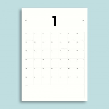 A4 Monatskalender Nr. 07 / ab sofort / frau rippe