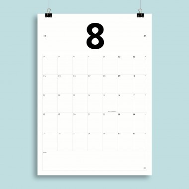 A3 Monatskalender Nr. 07 / ab sofort / frau rippe