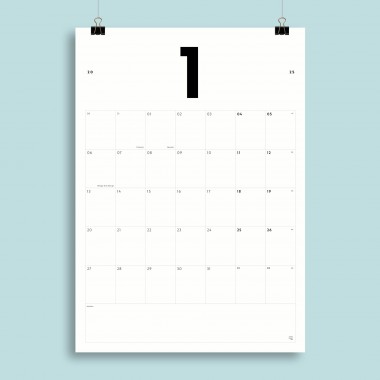 A3 Monatskalender Nr. 07 / ab sofort / frau rippe