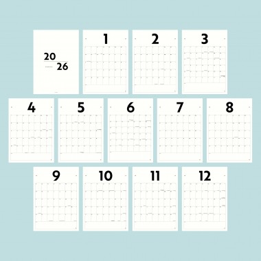 A4 Monatskalender Nr. 07 / ab sofort / frau rippe