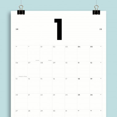 A4 Monatskalender Nr. 07 / ab sofort / frau rippe