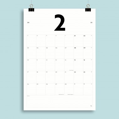 A4 Monatskalender Nr. 07 / ab sofort / frau rippe