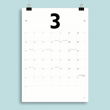 A4 Monatskalender Nr. 07 / ab sofort / frau rippe