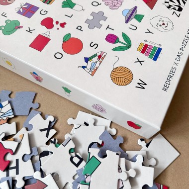 Das Puzzle Kollektiv - "KIDS ABC" 100 Teile