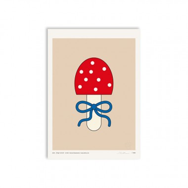 redfries fungi oracle – Kunstdruck DIN A3