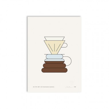 redfries filter coffee – Kunstdruck DIN A3