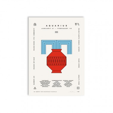 redfries aquarius a4 – Kunstdruck DIN A4