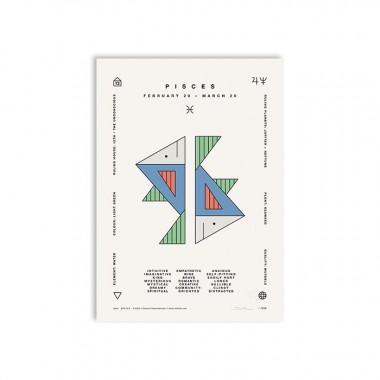 redfries pisces a4 – Kunstdruck DIN A4
