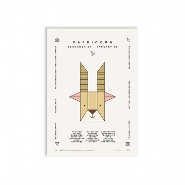 redfries capricorn a4 – Kunstdruck DIN A4