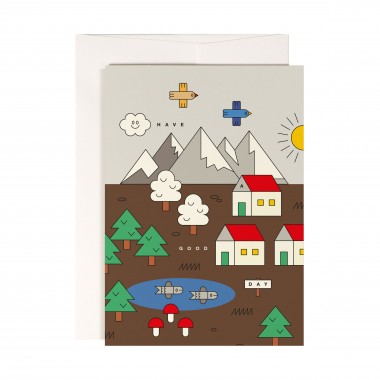 redfries set love of nature – 4 Klappkarten DIN A6