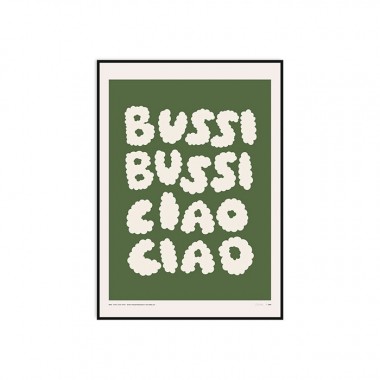 redfries bussi ciao olive – Kunstdruck DIN B2