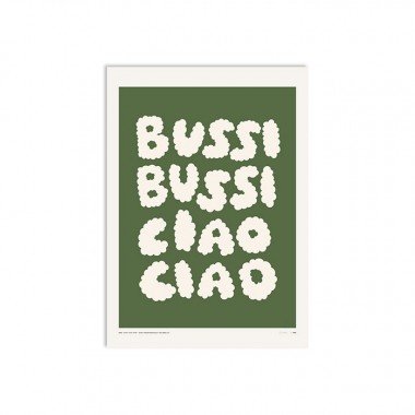 redfries bussi ciao olive – Kunstdruck DIN B2