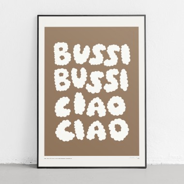 redfries bussi ciao cocoa – Kunstdruck DIN B2
