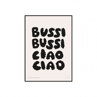 redfries bussi ciao white – Kunstdruck DIN B2