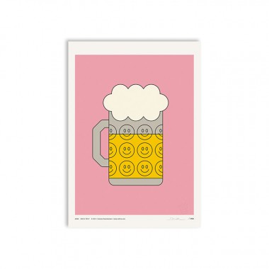 redfries mass beer – Kunstdruck DIN A3
