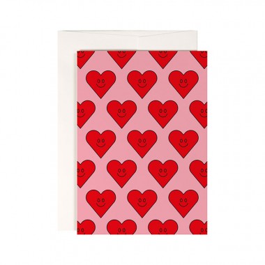 redfries set lovebirds – 4 Klappkarten DIN A6