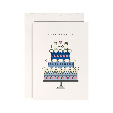 redfries set lovebirds – 4 Klappkarten DIN A6