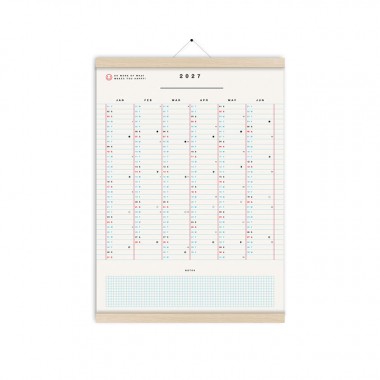 redfries future 2027 – Wandkalender DIN A3