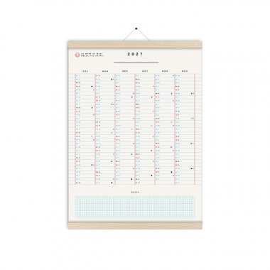 redfries future 2027 – Wandkalender DIN A3