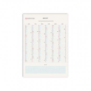 redfries future 2027 – Wandkalender DIN A3