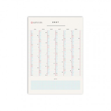 redfries future 2027 – Wandkalender DIN A3