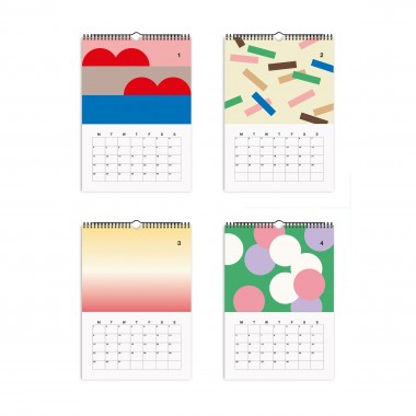 redfries shapes 2027 – Monatskalender DIN A4