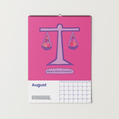 Girls in Motion Kalender 2026 - DIN A4 - 365 Tagen voller Gleichberechtigung, Female Empowerment & Vielfalt