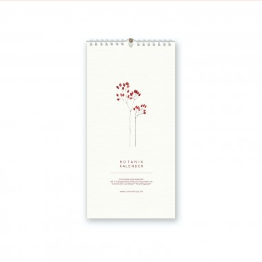 Geburtstagskalender mit Botanikmotiven - SANS.