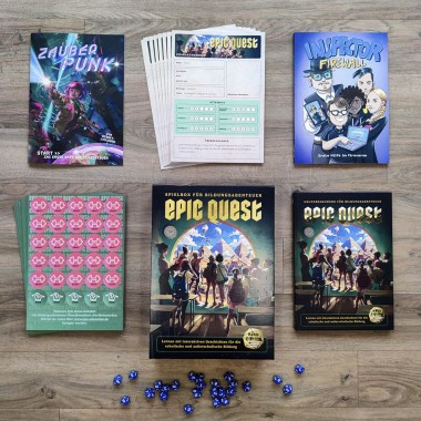 EPIC QUEST Bildungsabenteuer-Box für Pädagog*innen