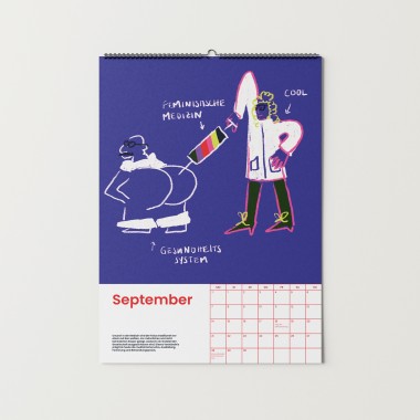 Girls in Motion Kalender 2026 - DIN A4 - 365 Tagen voller Gleichberechtigung, Female Empowerment & Vielfalt