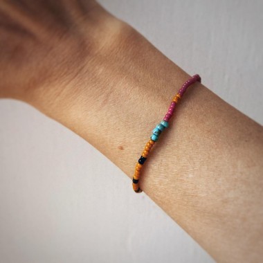 IDA PING JEWELRY // ARMBAND AUS MIYUKI GLASPERLEN - N4