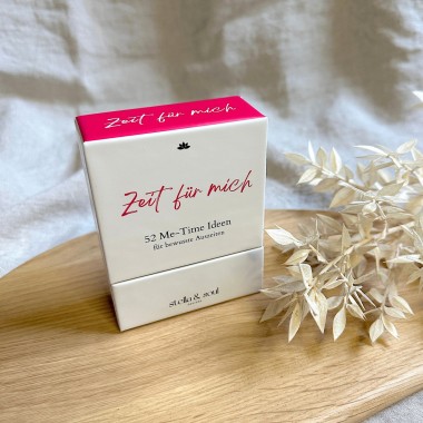 Stella & Soul - Zeit für mich: Kartenset mit 52 Me-Time Ideen