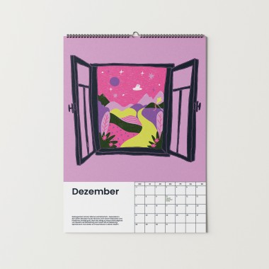 Girls in Motion Kalender 2026 - DIN A4 - 365 Tagen voller Gleichberechtigung, Female Empowerment & Vielfalt