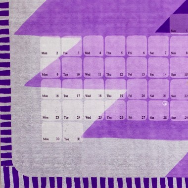 Kalender Yamka violet
