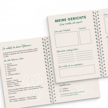 Meine 30+ Pflanzen pro Woche – Planer mit 30 Wochenlisten – FINE FINE STUFF x memoboox