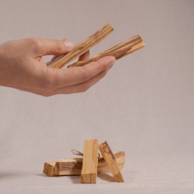 Räucherset: Nachhaltiges Palo Santo Holz & 100% Weißer Salbei Räucherbündel Daily Reset - noneedformore