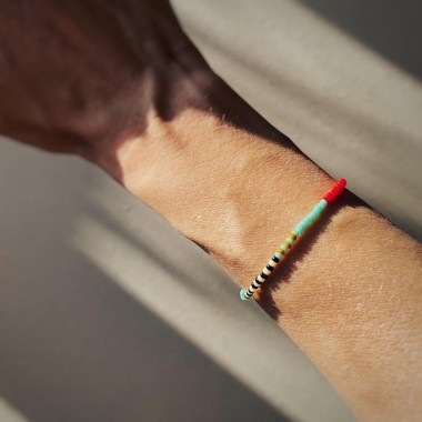 IDA PING JEWELRY // ARMBAND AUS MIYUKI GLASPERLEN - N2