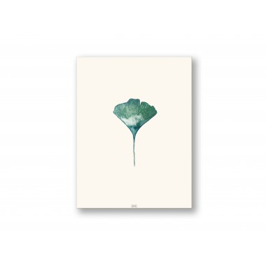Ginkgo Poster A5 - SANS
